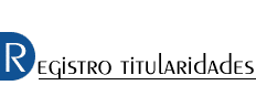 registro de titularidades